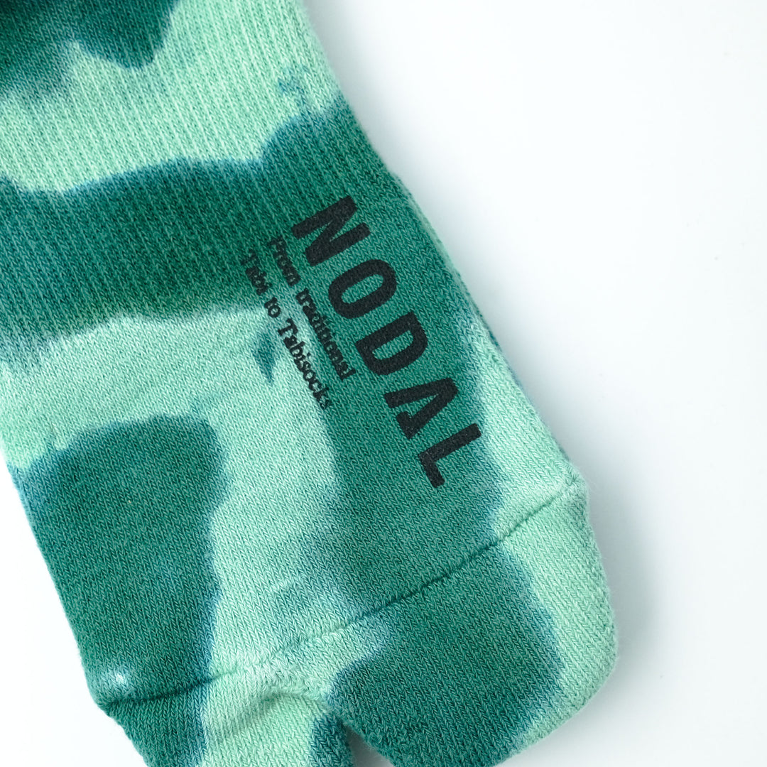 TieDye Logo Socks GREEN