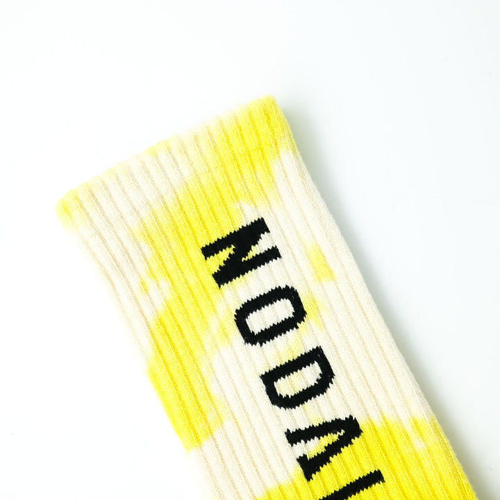 TieDye Logo Socks YELLOW