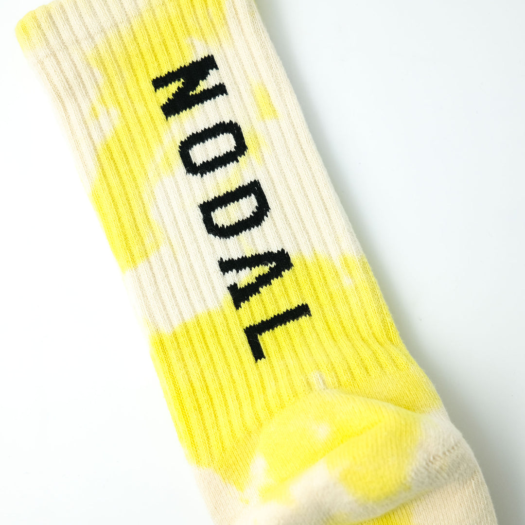 TieDye Logo Socks YELLOW