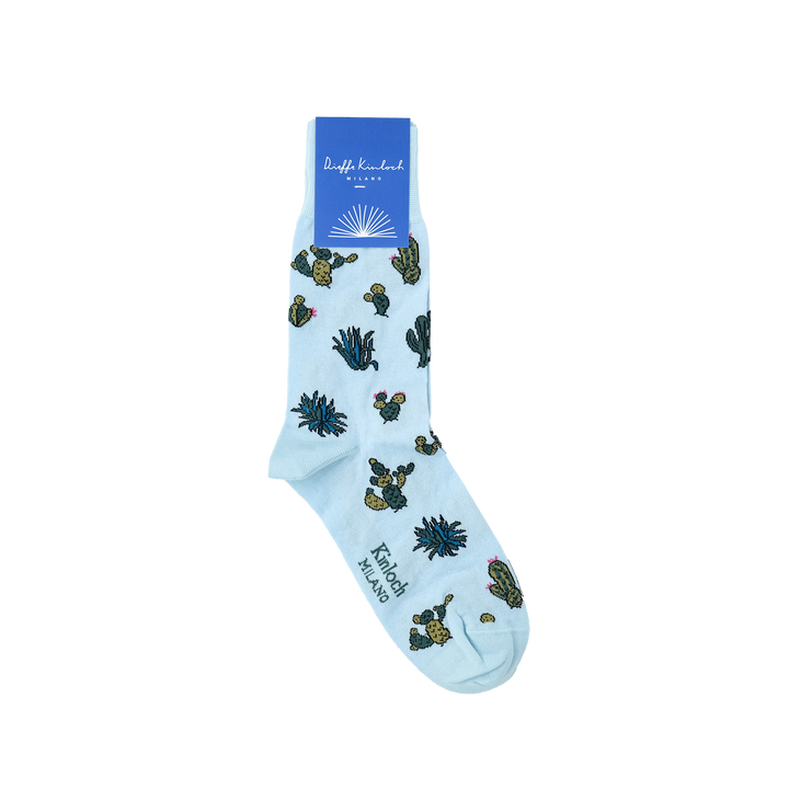 MEXICO  "CACTUS" ソックス SAX