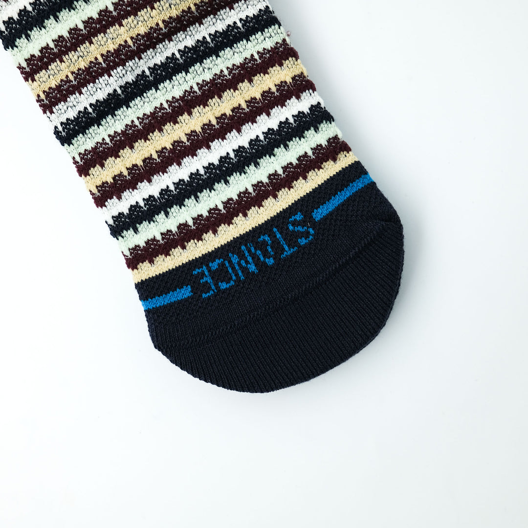 CHICLETS WAFFLE KNIT CREW（NAVY）L