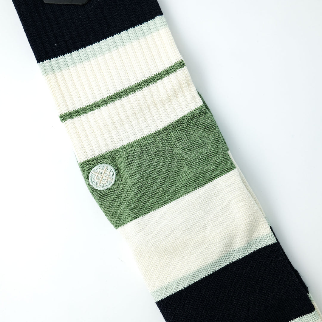 STRIPED DELIGHT CREW（CANVAS）L