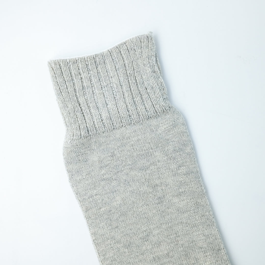 コットンバックラインラメTABIソックス LIGHT GRAY×SILVER LAME