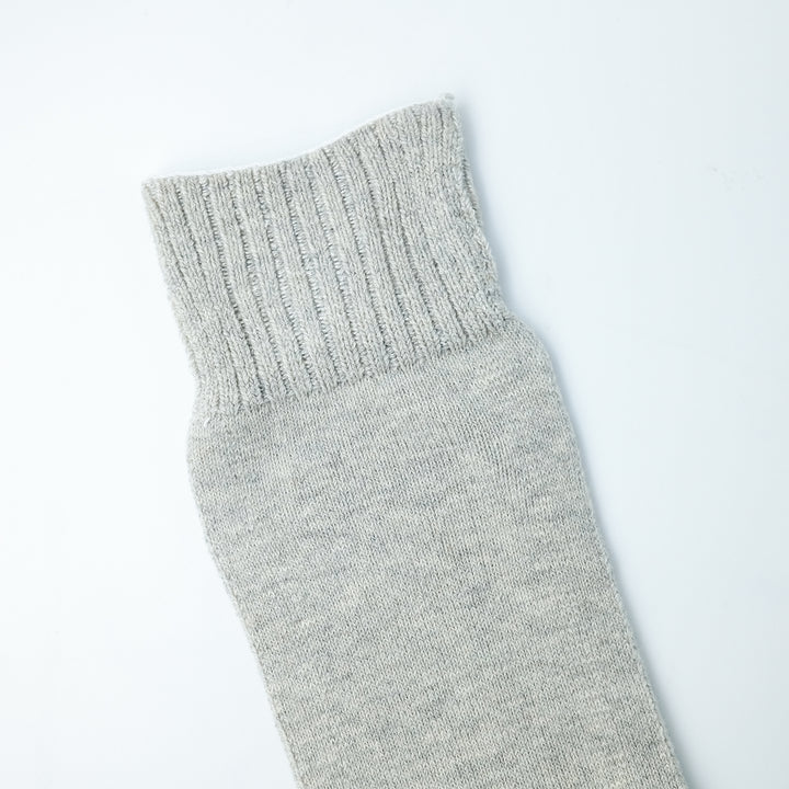 コットンバックラインラメTABIソックス LIGHT GRAY×SILVER LAME