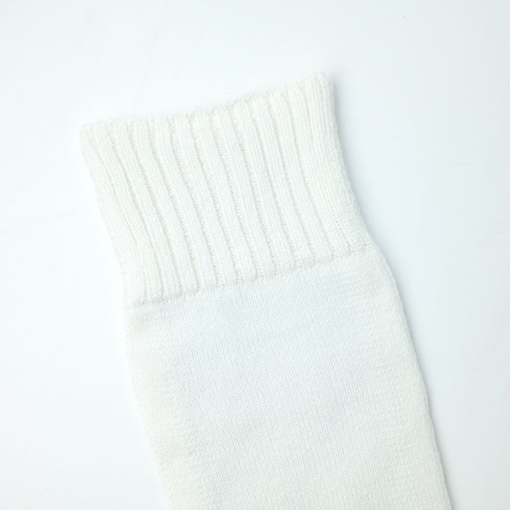 コットンバックラインラメTABIソックス WHITE×WHITE LAME