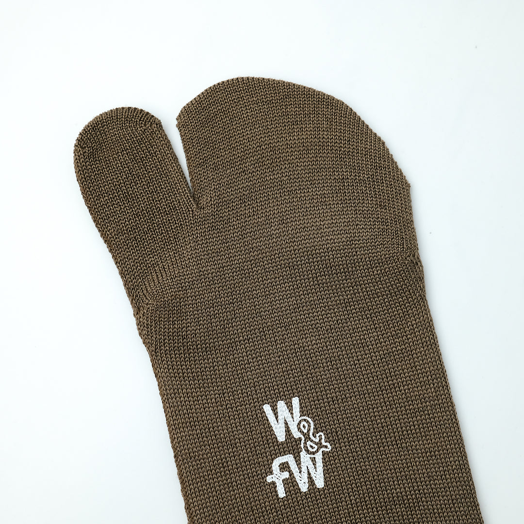 メッシュTABIソックス KHAKI