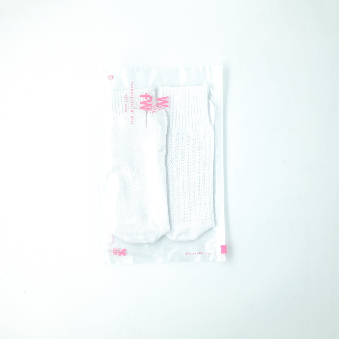 メッシュTABIソックス WHITE