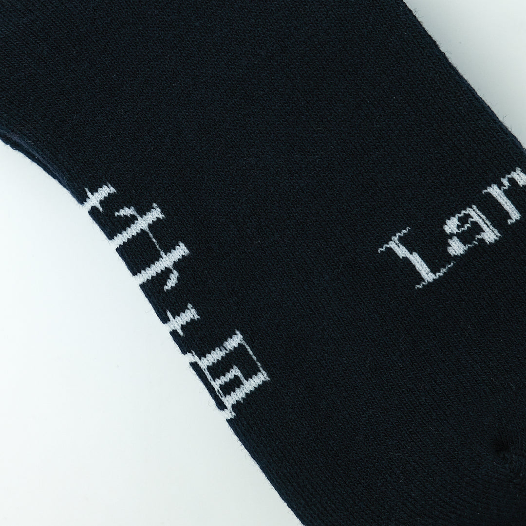 FLAME SOCKS MELANGE/NAVY PEAL WHITE