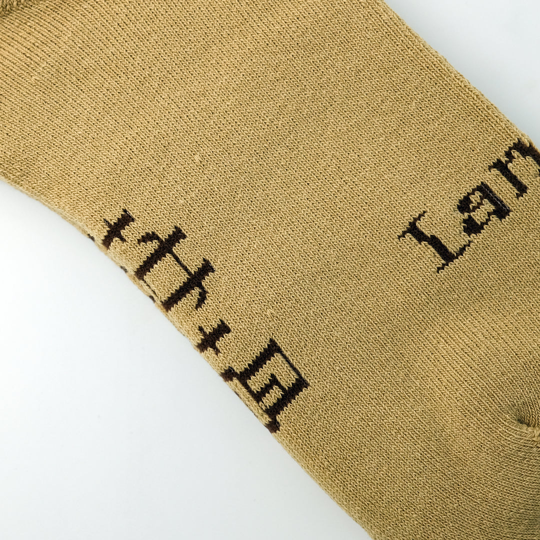 FLAME SOCKS CAMEL/BROWN