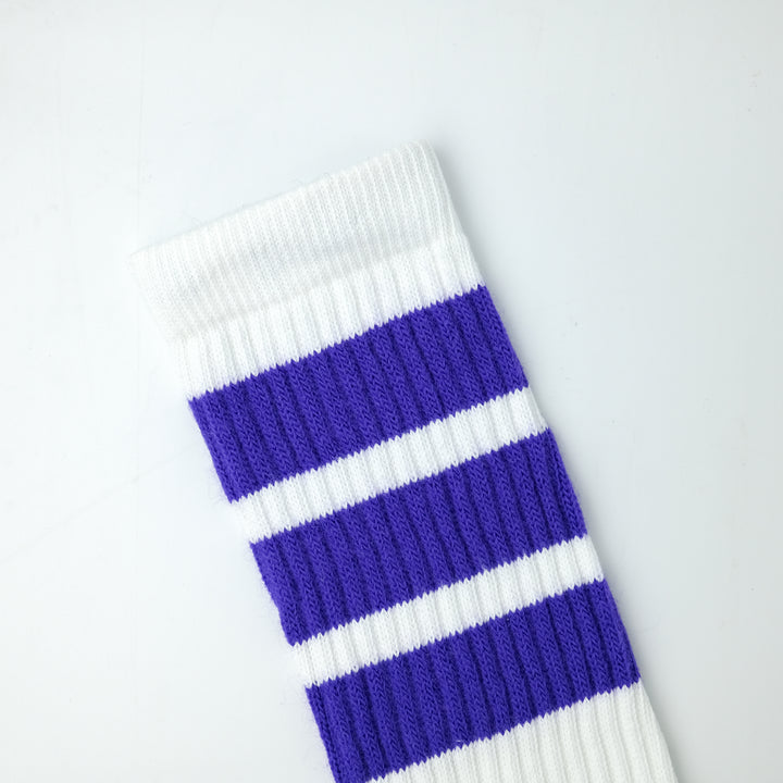 19インチ ラインチューブソックス PURPLE STYLE1 (ONE SIZE / PURPLE )