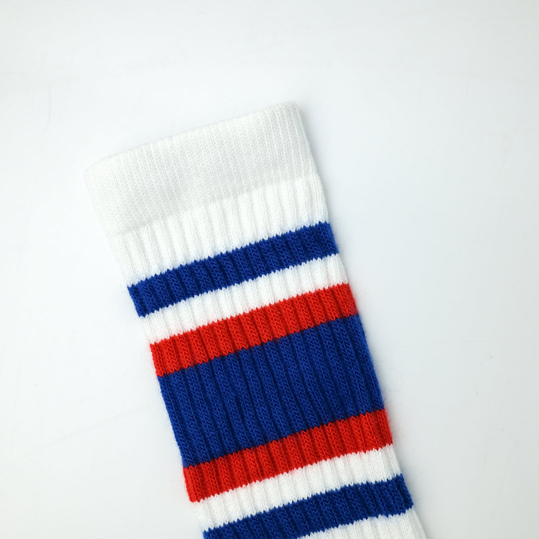 19インチ ラインチューブソックス  ROYAL BLUE/RED STYLE4(ONE SIZE / ROYAL BLUE/RED)