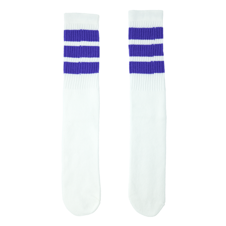 19インチ ラインチューブソックス PURPLE STYLE1 (ONE SIZE / PURPLE )