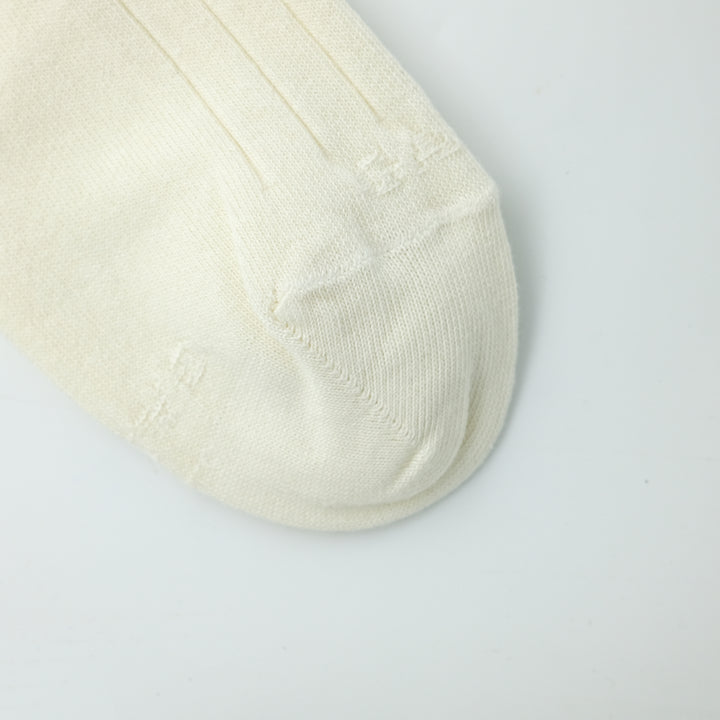 リブ コットン ロングホーズ PANNA