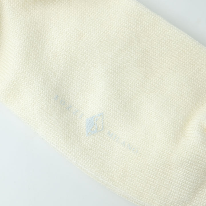 CLASSIC COLLECTION ラムウール アーガイルソックス 10GAUGE MILK