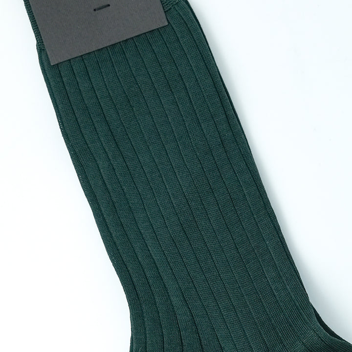 フィロスコッチアコットン クラシックリブ クルーソックス 10.5inch