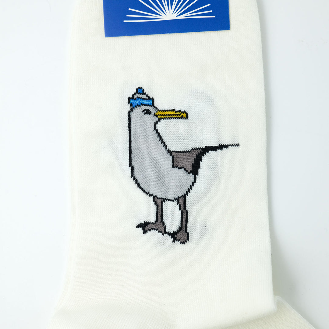 VENEZIA ”SEAGULL” ソックス WHITE