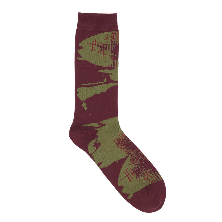 Bubble Wrap  Homme Socks WINE BUBBLE