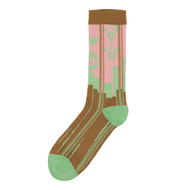Charm Femme Socks BROWN CHARM