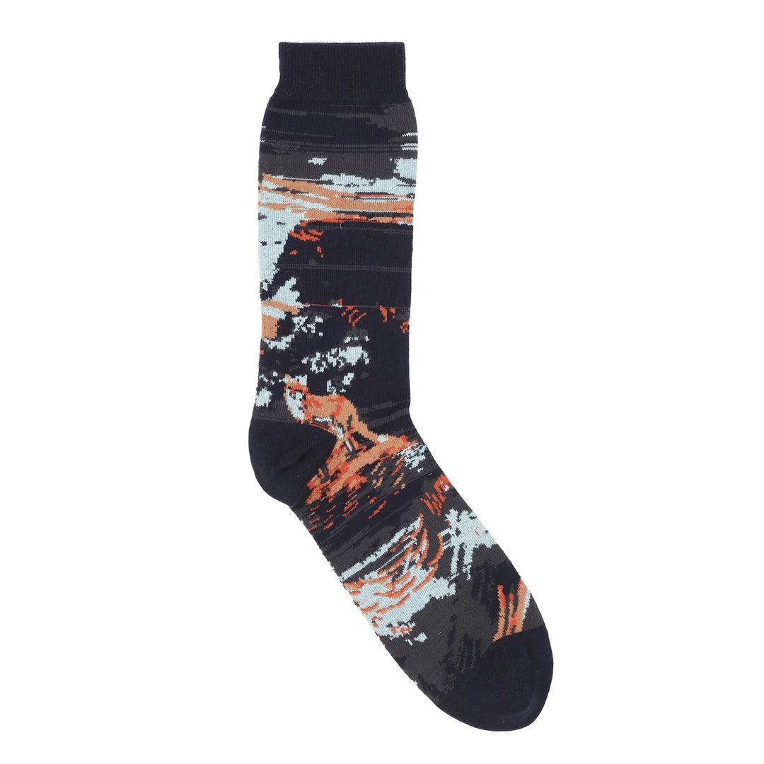 Foxy Homme Socks NAVY FOXY