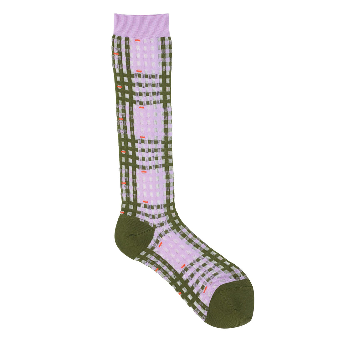 Procheck Femme Socks LAVENDER CHECK
