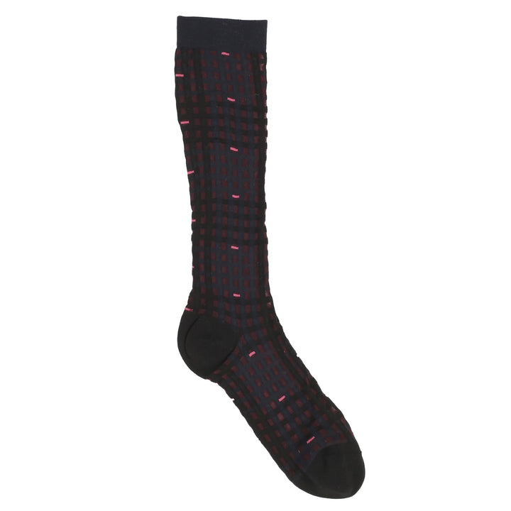 Procheck Femme Socks NAVY CHECK
