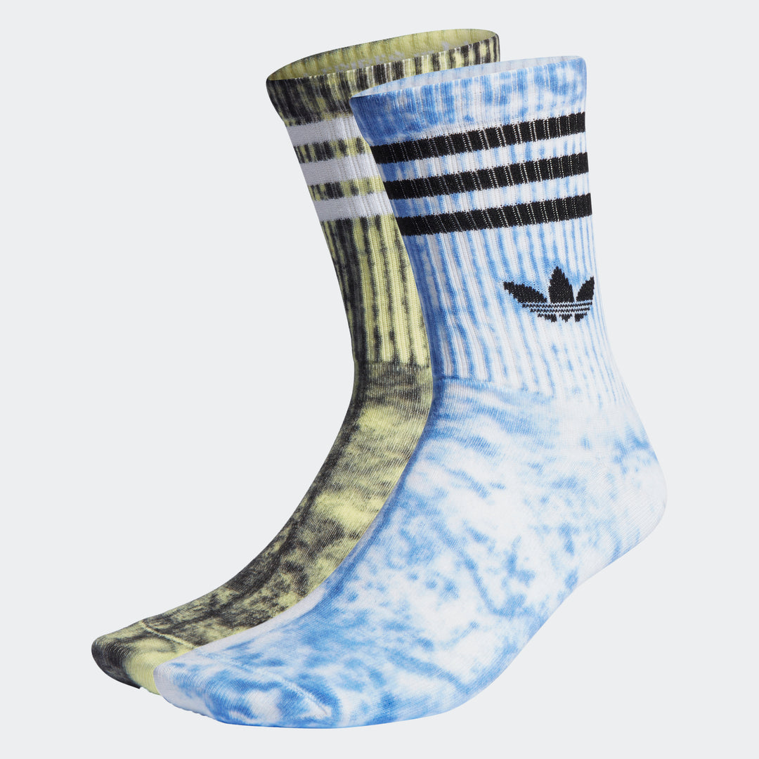 adidas Originals TIEDYE SOCK タイダイソックス 2PACK LIME/BLUE