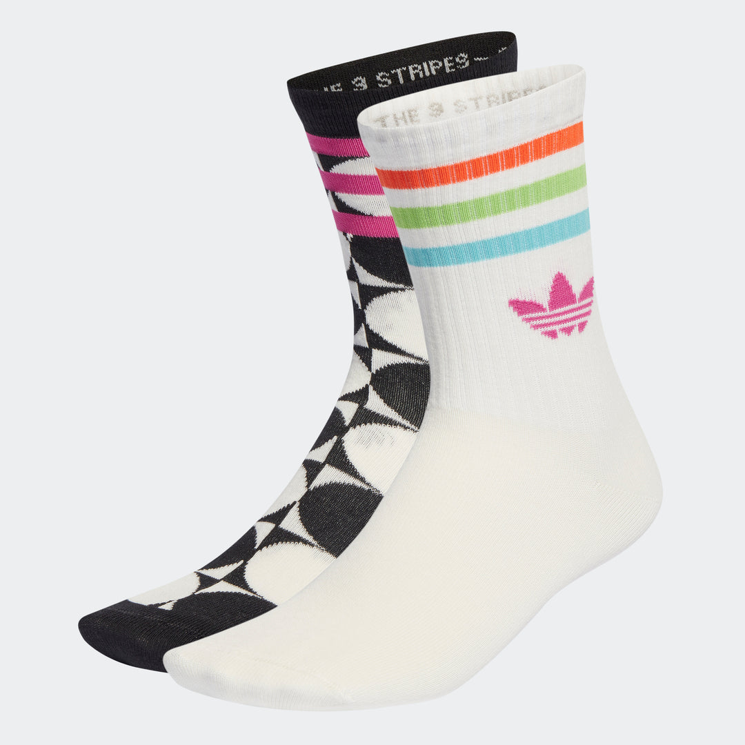 adidas Originals PRIDE SOCK プライドソックス2PACK BLACK/OFF-WHITE