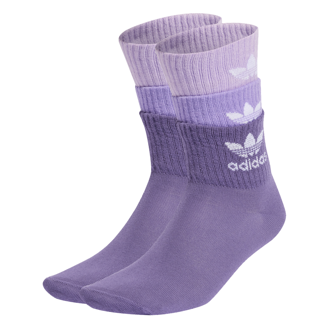 adidas Originals 3カフソックス 3CUFF SOCKS KSENIASCHNAIDER 1PACK TECH PURPLE/VIOLET FUSION/PURPLE GLO