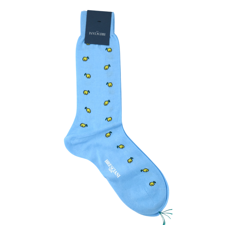 LEMON SOCKS LIGHT BLUE