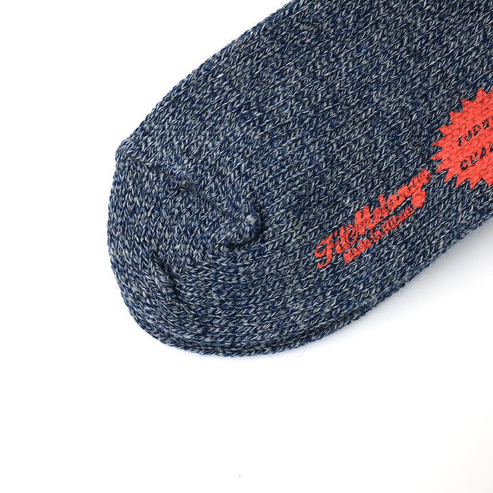 【WOMENS】NAT2 / ナット2 COTTON WOOL SOCKS BLUE MELANGE