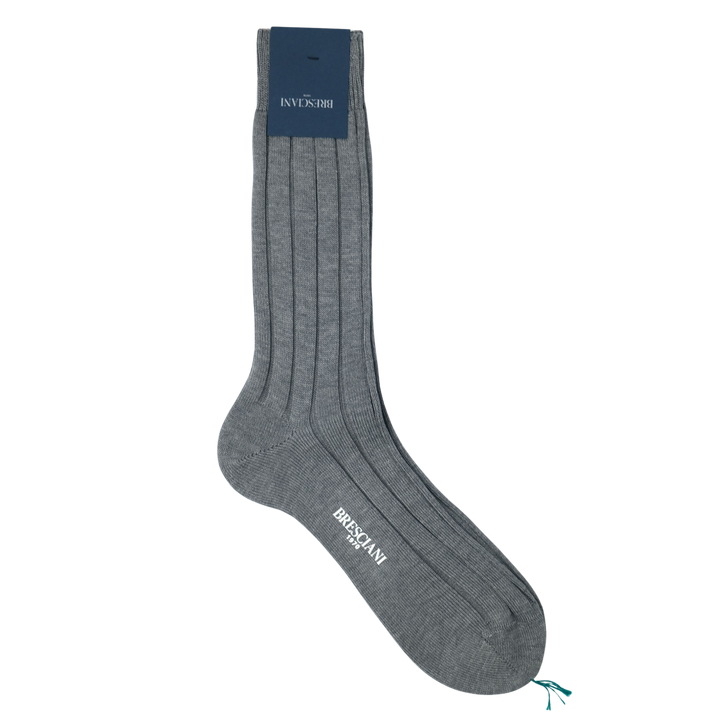 RIB SOCKS LIGHT GRAY