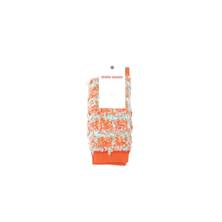 Hairy Handsome Chair Socks Femme Orange Hairy Chair