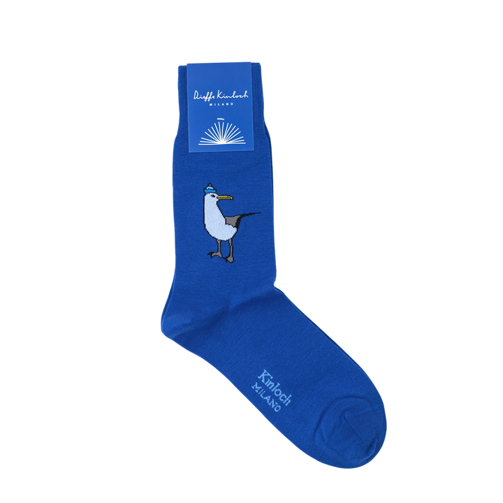 VENEZIA ”SEAGULL” ソックス BLUE