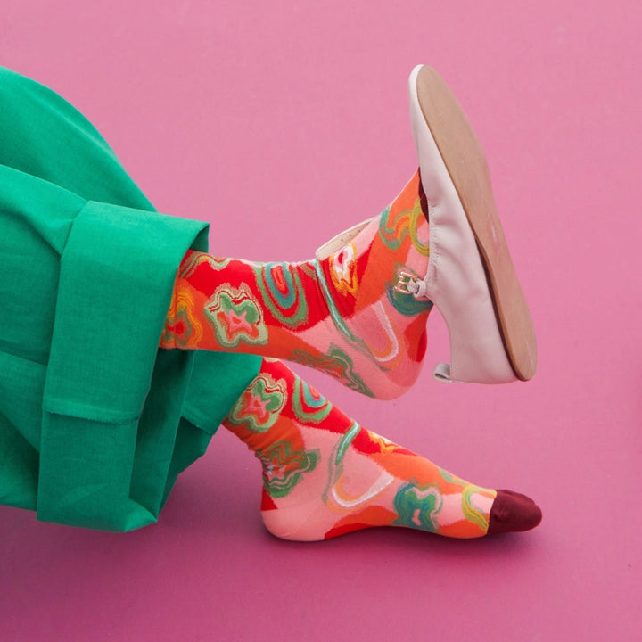 Sock Abstrait Multico