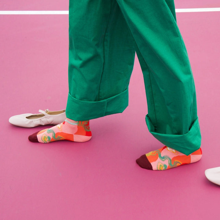 Sock Abstrait Multico