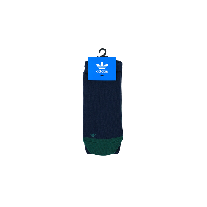 adidas Originals PRE MID プレミアム ミッド クルーソックス 2PACK INDIGO/OFF-WHITE