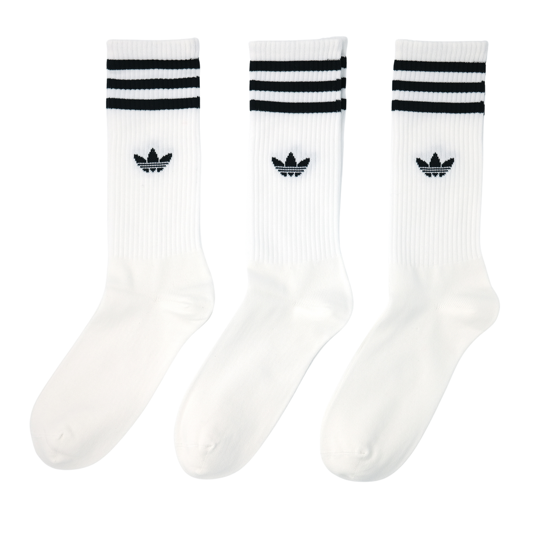 adidas Originals SOLID CREW SOCK ソリッドクルーソックス 3PACK adidas Originals SOLID CREW SOCK ソリッドクルーソックス 3PACK