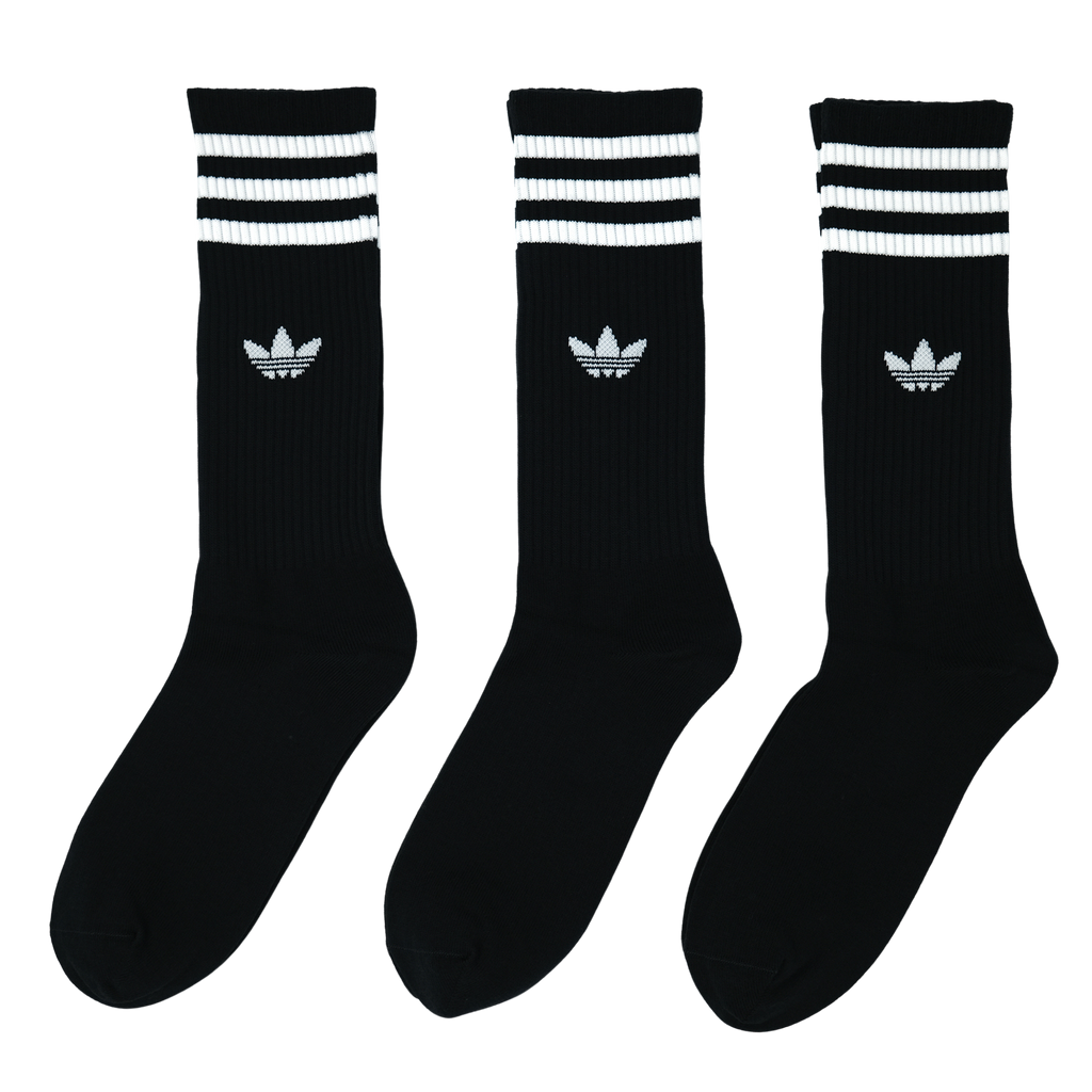adidas Originals SOLID CREW SOCK ソリッドクルーソックス 3PACK