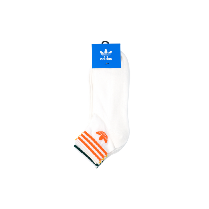 adidas Originals TREF ANK SCK HC アンクルソックス 3PACK WHITE/ORANGE/GOLD