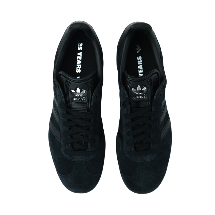 adidas Originals ガゼル / GAZELLE ALL BLACK/SILVER METALLIC