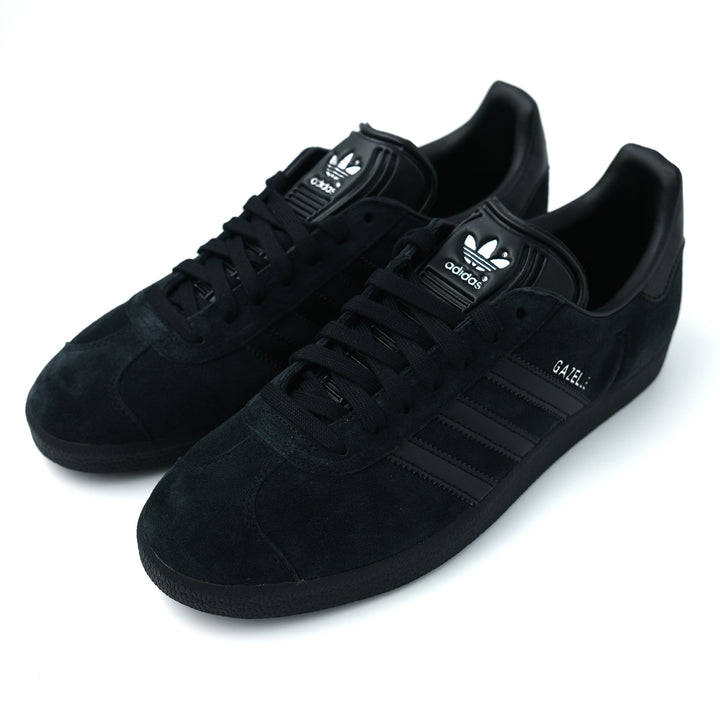 adidas Originals ガゼル / GAZELLE ALL BLACK/SILVER METALLIC