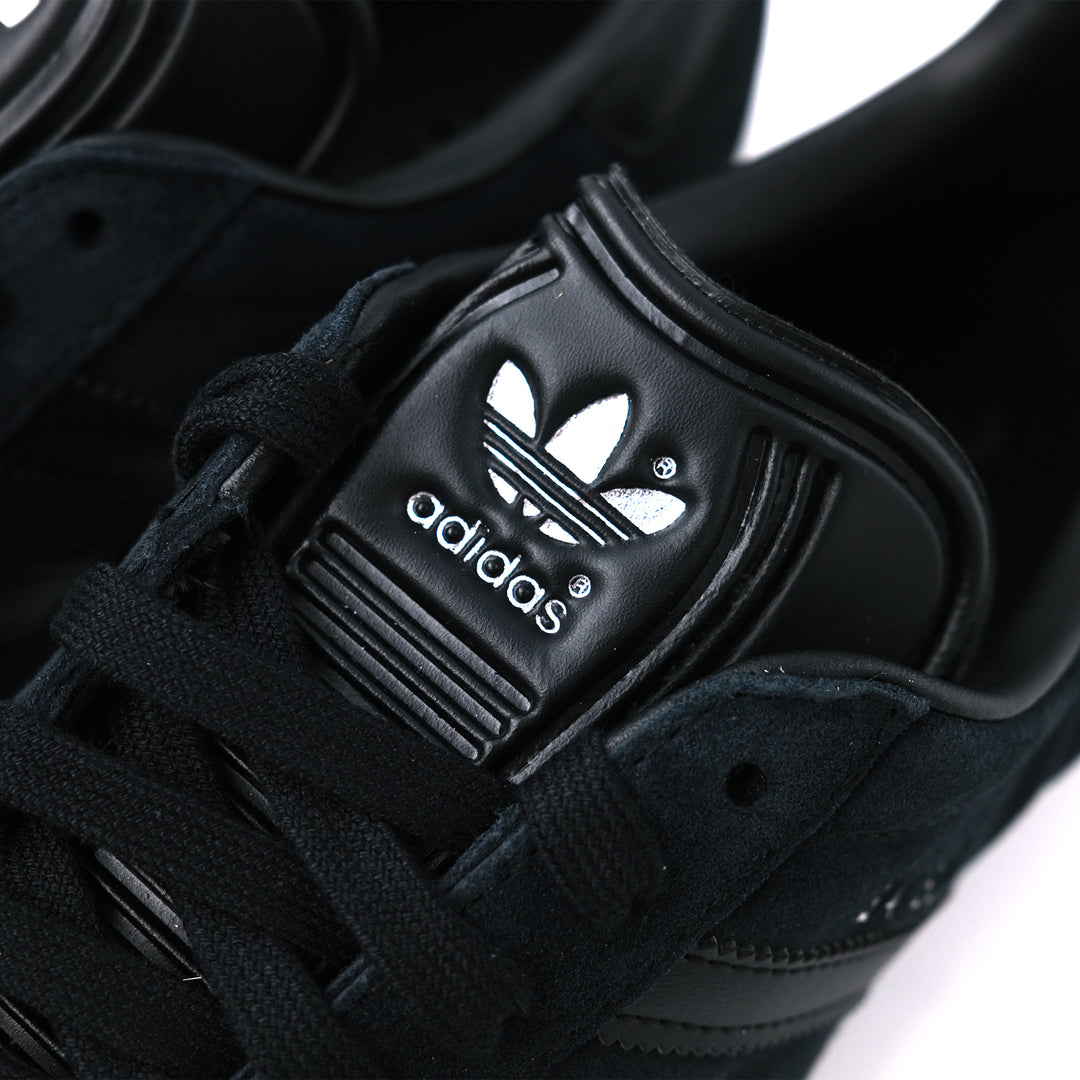 adidas Originals ガゼル / GAZELLE ALL BLACK/SILVER METALLIC