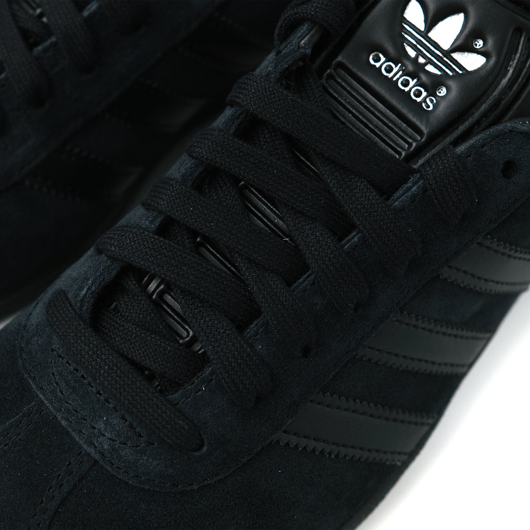 adidas Originals ガゼル / GAZELLE ALL BLACK/SILVER METALLIC