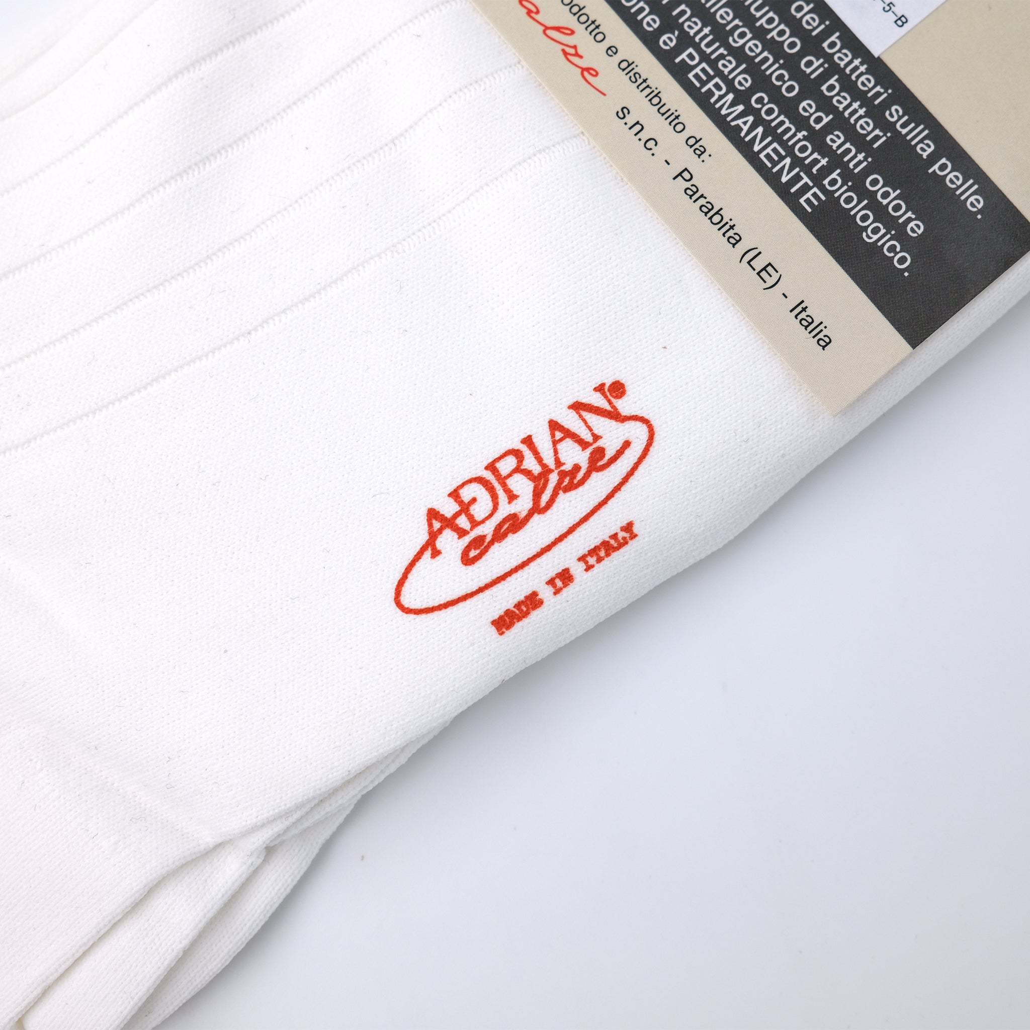 マイクロファイバー ロングホーズ（リブ）WHITE – SOCKSTORE™