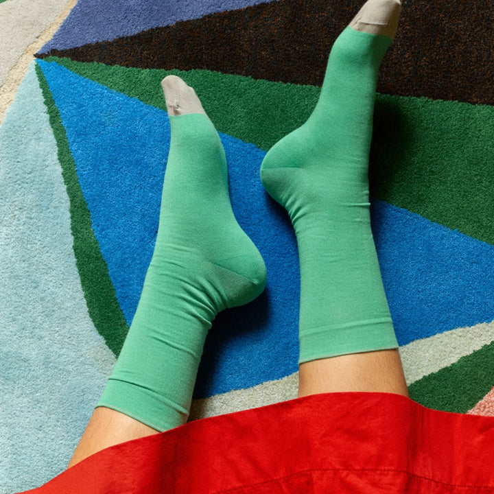 Sock Plain Vert Ming