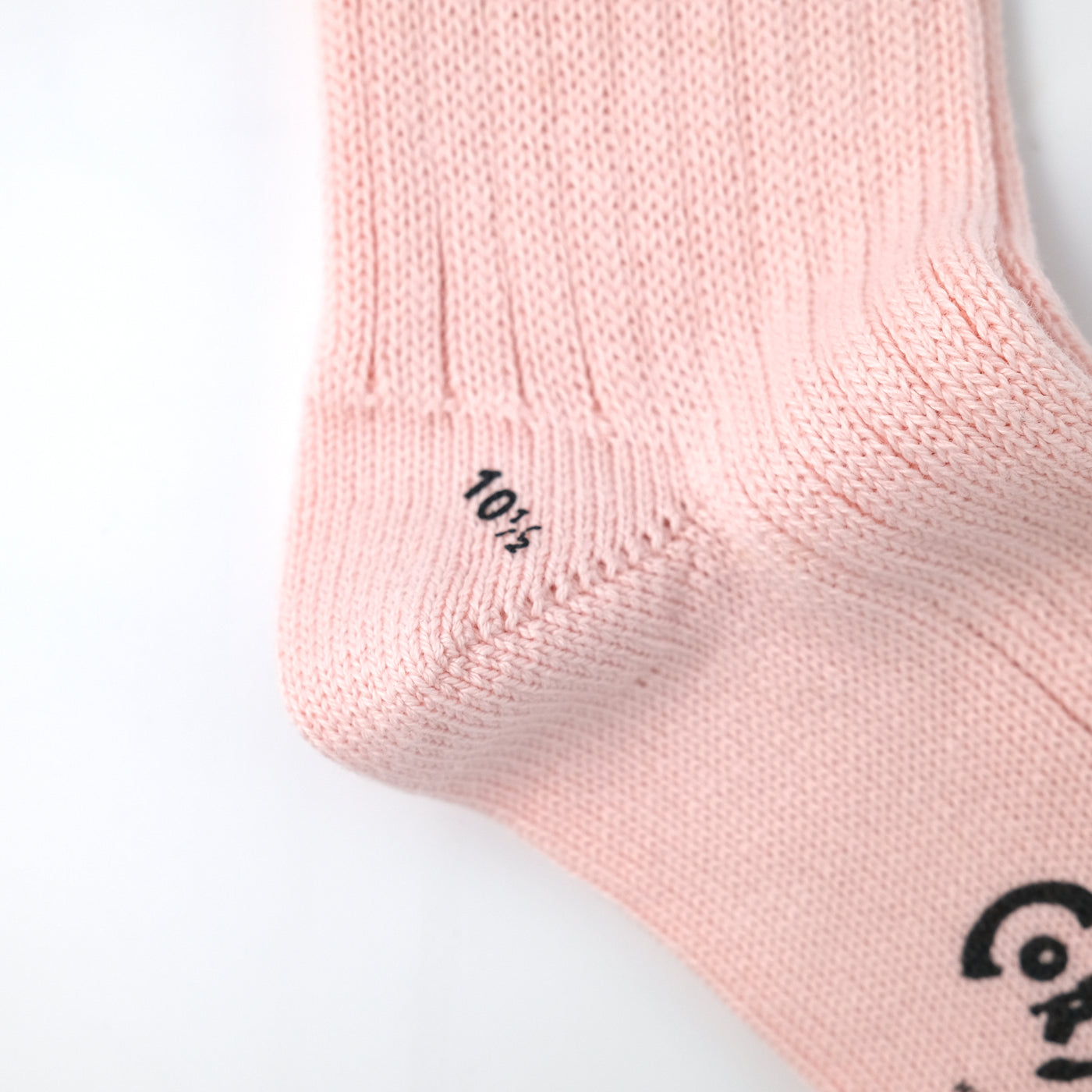 【MENS】SOFT COTTON PLAIN SOCKS SHORT PALE PINK