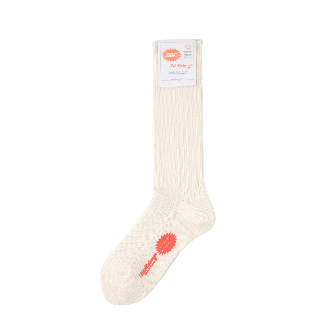 【WOMENS】 CODY / コディ COTTON WOOL SOCKS WHITE