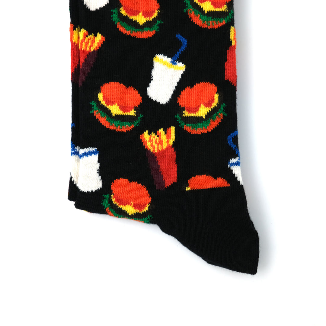 Hamburger Sock BLACK