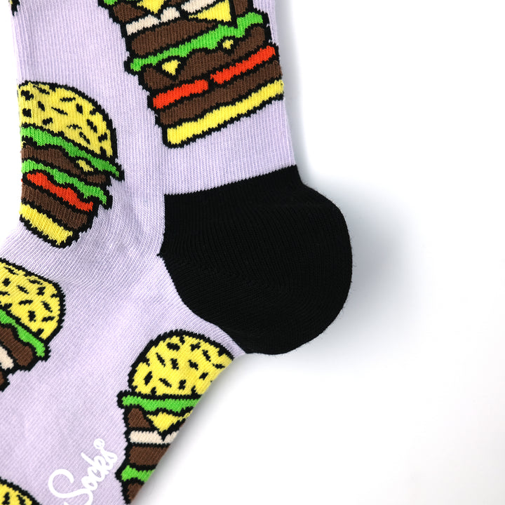 Burger Sock PURPLE