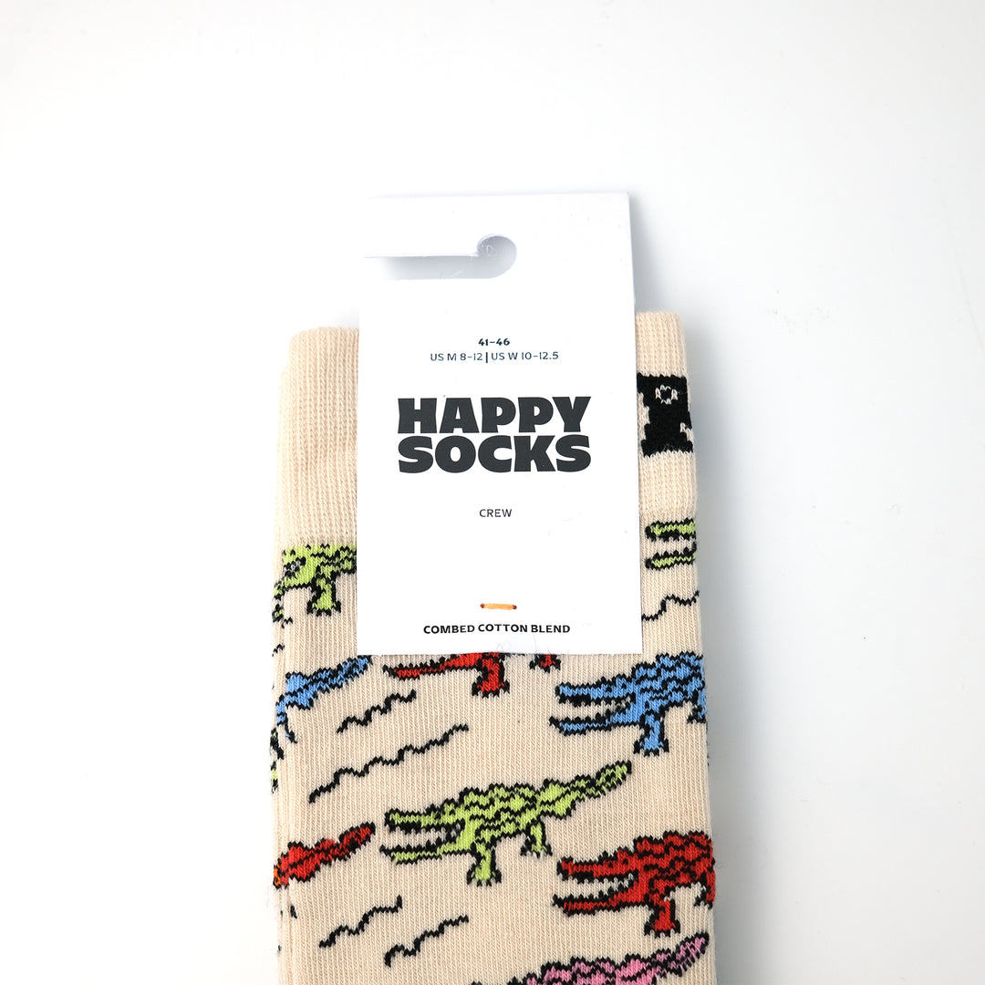 Crocodile Sock BEIGE